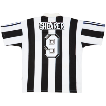 1995-97 Newcastle Home Shirt Shearer #9 - 7/10 - (XL)