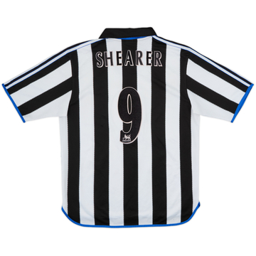 1999-00 Newcastle Home Shirt Shearer #9 - 8/10 - (L)
