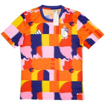 2022-23 Belgium adidas Pre-Match Shirt (M)