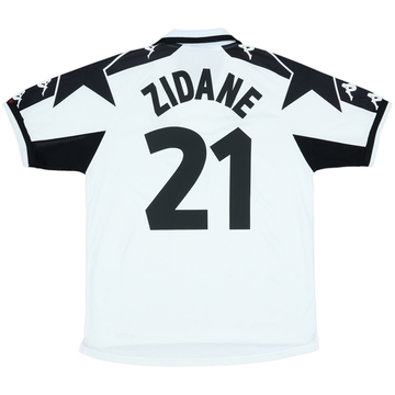 1999-00 Juventus Away Shirt Zidane #21 - 5/10 - (L)