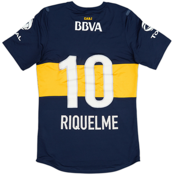 2012-13 Boca Juniors Authentic Home Shirt Riquelme #10 - 7/10 - (S)