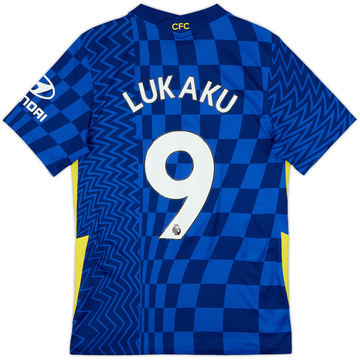 2021-22 Chelsea Home Shirt Lukaku #9 - 8/10 - (S)