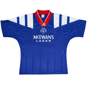 1992-94 Rangers Home Shirt - 8/10 - (L/XL)