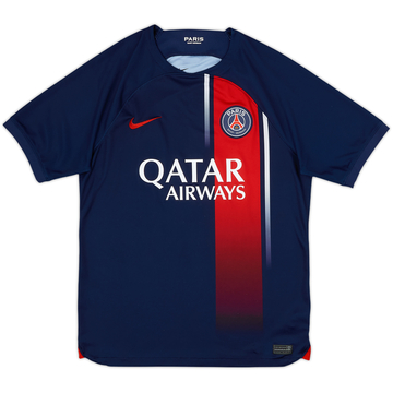 2023-24 Paris Saint-Germain Home Shirt - 9/10 - (M)