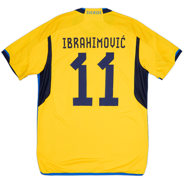 2022-23 Sweden Home Shirt Ibrahimovic #11 (L)
