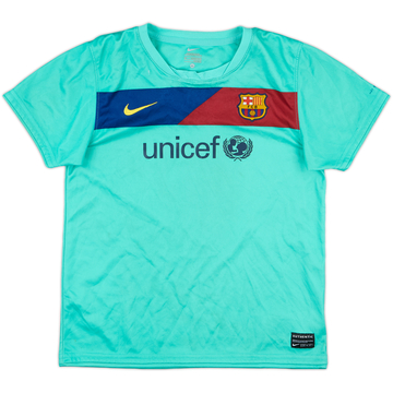 2010-11 Barcelona Away Shirt - 5/10 - (S.Boys)