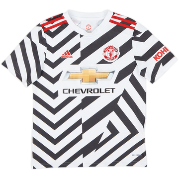 2020-21 Manchester United Third Shirt - 5/10 - (M.Boys)