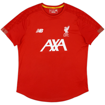 2019-20 Liverpool New Balance Training Shirt - 8/10 - (L)