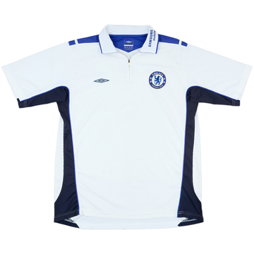 2005-06 Chelsea Umbro 1/4 Zip Polo Shirt - 6/10 - (XL)