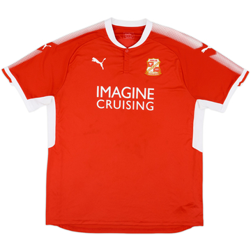 2017-18 Swindon Town Home Shirt - 8/10 - (3XL)