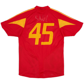 2004-06 Spain Home Shirt #45 - 5/10 - (M)