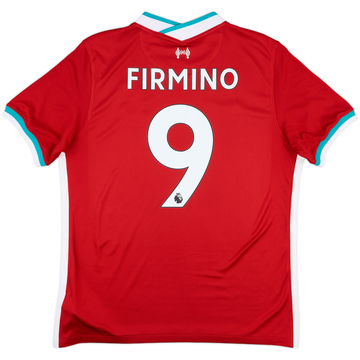 2020-21 Liverpool Home Shirt Firmino #9
