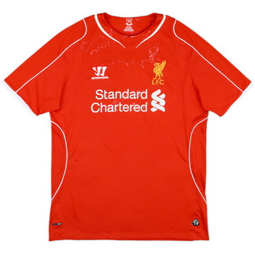 2014-15 Liverpool Home Shirt - 4/10 - (L)