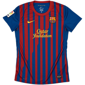 2011-12 Barcelona Home Shirt - 9/10 - (Women's S)
