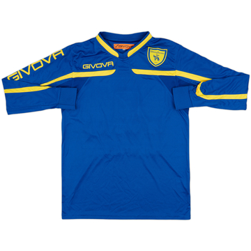 2009-10 Chievo Verona Givova Training L/S Shirt - 8/10 - (M)