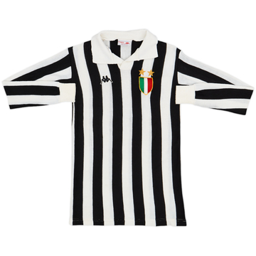 1982-83 Juventus Home L/S Shirt - 8/10 - (Y)