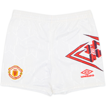 1992-94 Manchester United Home Shorts - 7/10 - (XL.Boys)
