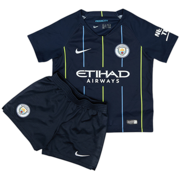 2018-19 Manchester City Away Shirt & Shorts - 9/10 - (3-4 Years)