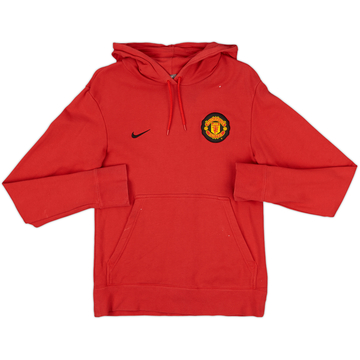 2009-10 Manchester United Nike Hooded Top - 6/10 - (S)