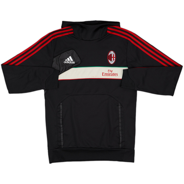 2012-13 AC Milan adidas Hooded Sweat Top - 8/10 - (M)