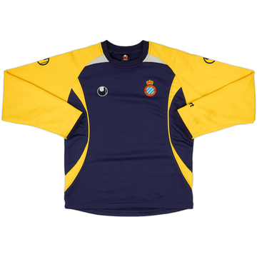 2007-08 Espanyol Uhlsport Sweat Top - 8/10 - (S)