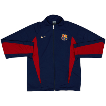 2002-03 Barcelona Nike Track Jacket - 9/10 - (XL.Boys)