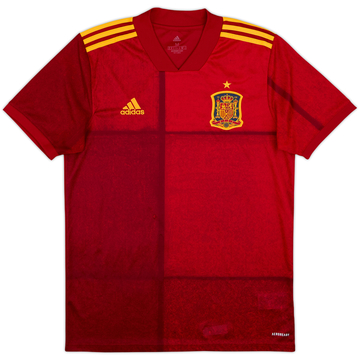 2020-21 Spain Home Shirt - 5/10 - (M)