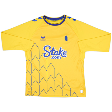 2022-23 Everton Third L/S Shirt - 8/10 - (XXL)