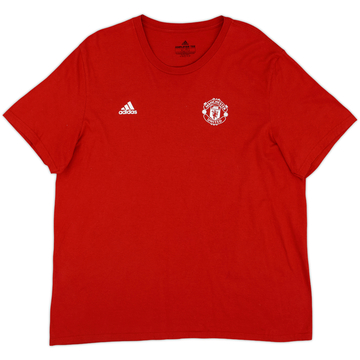 2018-19 Manchester United adidas Cotton Tee Rashford #10 - 8/10 - (XL)
