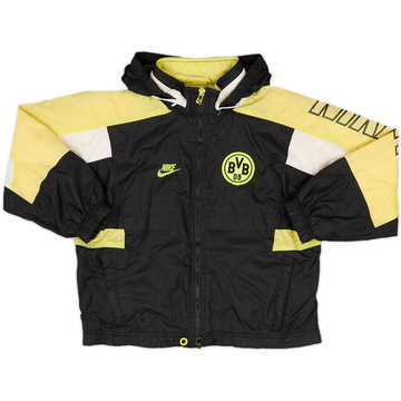 1995-96 Borussia Dortmund Nike Hooded Rain Jacket - 6/10 - (S.Boys)