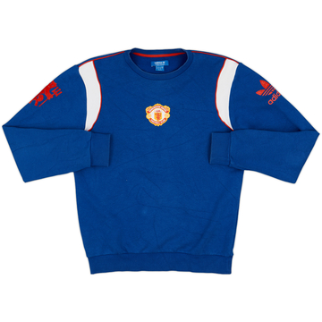 2016-17 Manchester United adidas Originals Retro Sweat Top - 7/10 - (S)