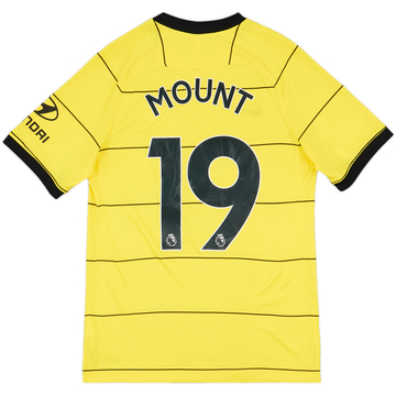 2021-22 Chelsea Away Shirt Mount #19 - 7/10 - (S)