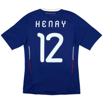 2009-10 France Home Shirt Henry #12 (S)