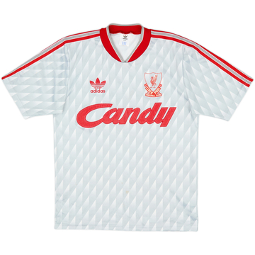 1989-91 Liverpool Away Shirt - 7/10 - (S)