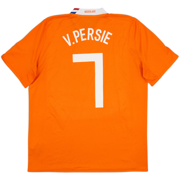 2008-10 Netherlands Home Shirt V.Persie #7 - 8/10 - (L)