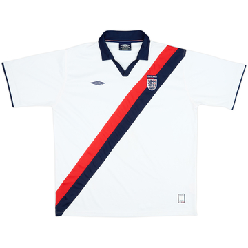 2002-04 England Umbro Training Shirt - 8/10 - (XXL)
