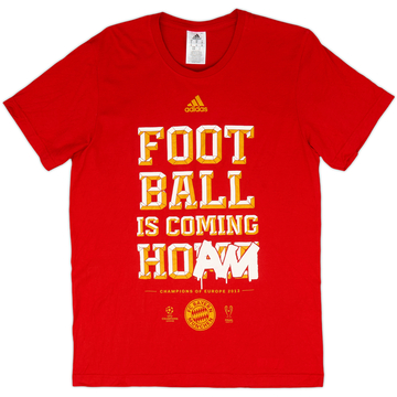 2013-14 Bayern Munich adidas Graphic Tee - 8/10 - (M)