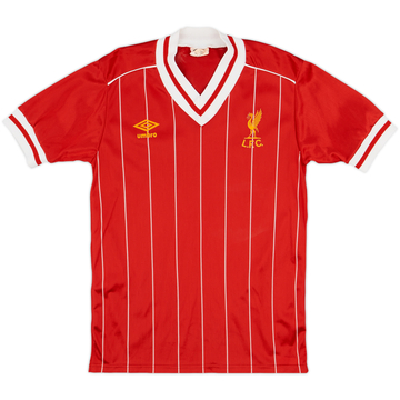 1982-85 Liverpool Home Shirt - 7/10 - (S)