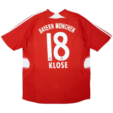 2007-08 Bayern Munich Home Shirt Klose #18 - 6/10 - (XL)