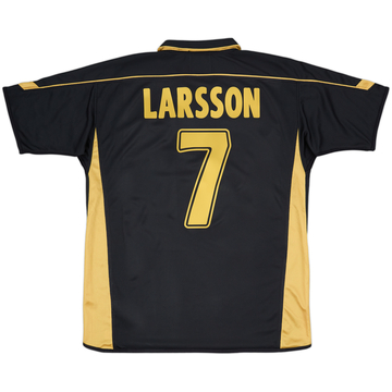 2003-04 Celtic Away Shirt Larsson #7 - 8/10 - (L)