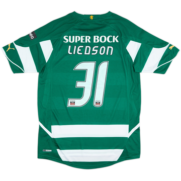 Camiseta de local del Sporting CP 2010-11 Liedson #31 - 10/10 - (M)
