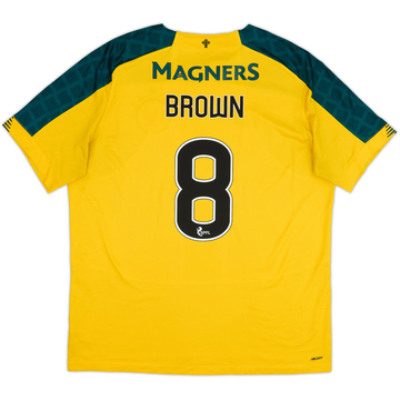 Camiseta de visitante del Celtic 2019-20 marrón #8 - 6/10 - (XL)