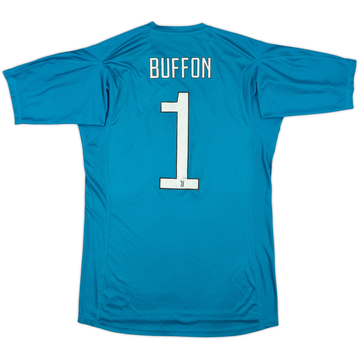 2017-18 Juventus GK S/S Shirt Buffon #1 - 6/10 - (L)