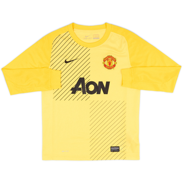 2013-14 Manchester United GK Shirt - 7/10 - (M.Boys)