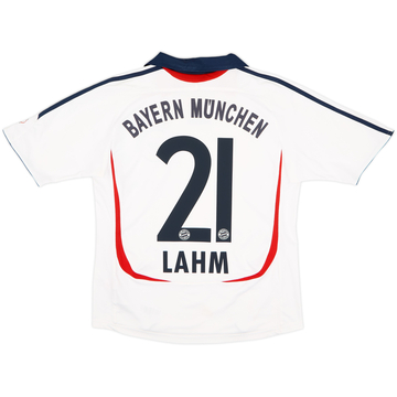 2006-07 Bayern Munich Away Shirt Lahm #21 - 6/10 - (L.Boys)