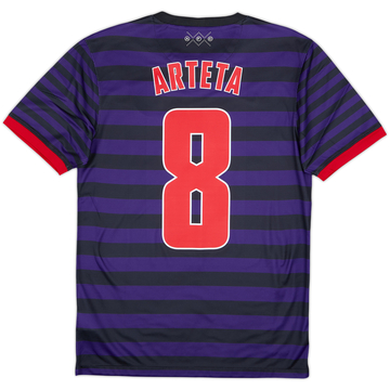 2012-13 Arsenal Away Shirt Arteta #8 - 8/10 - (S)