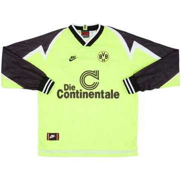 1995-96 Borussia Dortmund Home L/S Shirt - 9/10 - (XL)