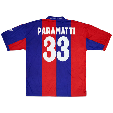 Camiseta de local del Bologna 2002-03 Paramatti #33 - 7/10 - (XL)
