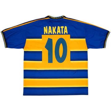 Camiseta de local del Parma 2002-03 Nakata #10 - 6/10 - (L)
