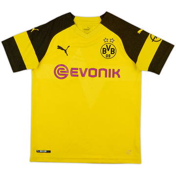 2018-19 Borussia Dortmund Home Shirt - 6/10 - (13-14 Years)